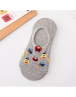Nowa rozrywka płytkie usta krótka skarpeta Cartoon wzór Anime oddychająca wygodna damska krótka skarpeta Chaussettes