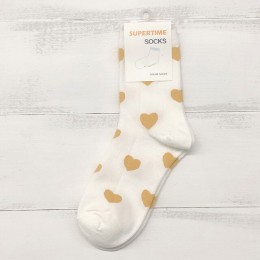 Skarpetki damskie damskie śliczne Love Heart bawełniane skarpetki Harajuku dziewczyna kobiece śmieszne szczęśliwe powieści słodk