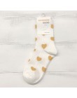 Skarpetki damskie damskie śliczne Love Heart bawełniane skarpetki Harajuku dziewczyna kobiece śmieszne szczęśliwe powieści słodk