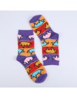 Modeager marka z japonii harajuku świnia Flamingo dinozaur kot Fox zwierzęta kobiety skarpetki Kawaii śliczne kobiety Cartoon śm