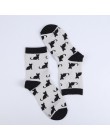 Modeager marka z japonii harajuku świnia Flamingo dinozaur kot Fox zwierzęta kobiety skarpetki Kawaii śliczne kobiety Cartoon śm
