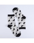 Modeager marka z japonii harajuku świnia Flamingo dinozaur kot Fox zwierzęta kobiety skarpetki Kawaii śliczne kobiety Cartoon śm