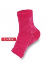 Wygodna antystresowa skarpeta damska skarpety uciskowe rękaw elastyczne skarpety męskie kobiety łagodzą puchową kostkę sokken