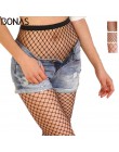 BONAS kobiety 20D rajstopy kabaretki małe średnie duże siatki kabaretki Sexy rajstopy Lady czarny nylon oddychające pończochy Ho