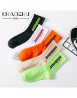 CHAOZHU dziewczyny chłopcy fajne biały streetwear neon jasny zielony orange czarny moda hip hop naprawiono biegów przyczynowego 