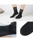 1 para lato Sexy koronkowa retro kwiatowy czarny Mesh kobiety skarpety dziewczęce elastyczny modny Lady Hipster piękne miękkie d
