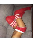 Bling Bling 1 para kobiety zakolanówki na podkolanówki długa z bawełny pończochy pończochy Sexy udo wysokie pończochy dla kobiet
