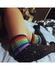 Bling Bling 1 para kobiety zakolanówki na podkolanówki długa z bawełny pończochy pończochy Sexy udo wysokie pończochy dla kobiet