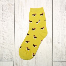 Zima jesień nowe kobiety w rurze skarpety pies zwierząt kobiety skarpetki moda bawełna EUR35-40