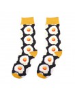 Fashion Streetwear Catoon Food Women skarpetki jesienno-zimowy styl japoński śliczne bawełniane skarpetki średnie śmieszne z Sus