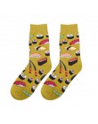 Fashion Streetwear Catoon Food Women skarpetki jesienno-zimowy styl japoński śliczne bawełniane skarpetki średnie śmieszne z Sus