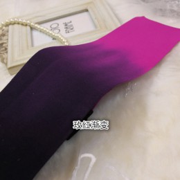 Iurstar Harajuku damskie 120D aksamitne rajstopy cukierki gradient kolorów nieprzezroczyste bezszwowe pończochy mocno rajstopy k
