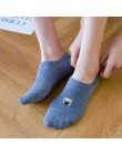 Nowa rozrywka płytkie usta jednokolorowa krótka skarpeta Cartoon Puppy oddychająca wygodna damska krótka skarpeta Chaussettes