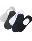 2 Pairs nowa bawełna mężczyźni niewidzialne skarpetki męskie skarpetki silikonowe antypoślizgowe Pure Color moda Unisex kobiety 