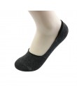 2 Pairs nowa bawełna mężczyźni niewidzialne skarpetki męskie skarpetki silikonowe antypoślizgowe Pure Color moda Unisex kobiety 