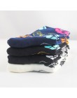 New Arrival damskie śmieszne skarpetki damskie Cartoon czesana bawełna kot motyw psa szczęśliwe skarpetki Unisex Harajuku kostki