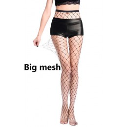 1PC cztery boki Sexy kobiety Lady otwarte krocza rajstopy czarne kabaretki sieć na ryby bielizna Mesh pończosznicze rajstopy cza