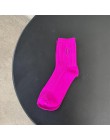 Moda cukierki kolor Neon zielony gorący różowy ulica fajne Hip Hop fluorescencja żółty pomarańczowy Unisex kobiety mężczyźni par