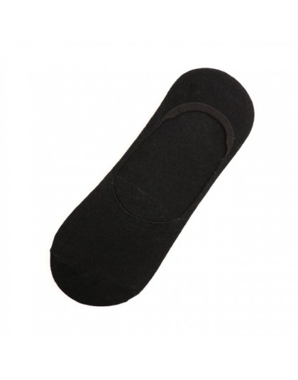 2 Pairs nowa bawełna mężczyźni niewidzialne skarpetki męskie skarpetki silikonowe antypoślizgowe Pure Color moda Unisex kobiety 