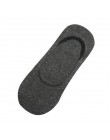 2 Pairs nowa bawełna mężczyźni niewidzialne skarpetki męskie skarpetki silikonowe antypoślizgowe Pure Color moda Unisex kobiety 