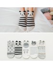 5Pairs New Arrival kobiety bawełniane skarpetki różowy słodki kociak skarpetki krótkie skarpetki Casual szczęśliwych zwierząt uc