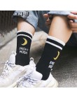 CHAOZHU ulzzang Fashion Street więcej niż dope fajne casual unisex kobiety mężczyźni bawełna 2 top w paski skarpetki jasny księż