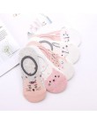 5 pairs śliczne zwierząt bawełniane skarpetki Amozae kobieta Kawaii kot z psem lato krótka skarpeta kapcie kobiety dorywczo mięk