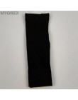 MYORED sexy solidny pasek bodystocking plus rozmiar nad zakolanówki kolana zwykły kolor długi big SOX kobiety kobieta taniec