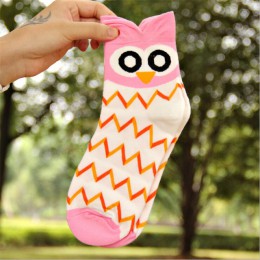 New arrival kobiety piękne skarpety kreskówkowe jesienno-zimowa moda zwierzęca skarpetka damska i damska zabawna fajna bawełna s