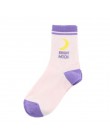 CHAOZHU ulzzang Fashion Street więcej niż dope fajne casual unisex kobiety mężczyźni bawełna 2 top w paski skarpetki jasny księż