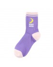CHAOZHU ulzzang Fashion Street więcej niż dope fajne casual unisex kobiety mężczyźni bawełna 2 top w paski skarpetki jasny księż