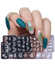 1 sztuk 12x4cm paznokci tłoczenia płyty liść kwiaty motyl kot Nail Art Stamp szablony szablony projekt polski Manicure TRSTZN01-