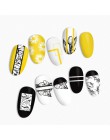 BORN PRETTY prostokąt paznokci tłoczenia płyty kwiat motyl mieszane wzór Nail Art obraz projekt narzędzia czysty świata L001