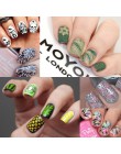 1 zestaw paznokci tłoczenia płyty geometria koronki kwiat łapacz snów z galaretki Stamper Scrapper gąbka Manicure płytka z obraz