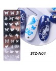 Liście róży paznokci płytka do stemplowania wiosenny kwiat liść biżuteria obraz geometryczny polski szablon szablon Nail Art Mol