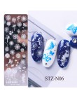 1 sztuk 12x4cm paznokci tłoczenia płyty liść kwiaty motyl kot Nail Art Stamp szablony szablony projekt polski Manicure TRSTZN01-