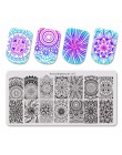 BEAUTYBIGBANG 6*12cm paznokci tłoczenia płyty szablon paznokci kwiat zwierząt wzór paznokci pieczątka na paznokcie szablon obraz