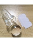 Salon paznokci nowy 1 zestaw 2.3cm czysty wyczyść stempel do paznokci żelowych skrobak zestaw silikonowy Marshmallow paznokci sz