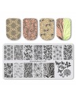 BeautyBigBang XL-01 ze stalowymi ćwiekami stemplowanie do paznokci polski Nail Art Shell owoce szablon obrazu stemplowanie pazno