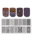 BeautyBigBang XL-01 ze stalowymi ćwiekami stemplowanie do paznokci polski Nail Art Shell owoce szablon obrazu stemplowanie pazno