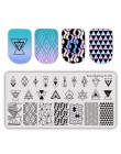 BeautyBigBang XL-01 ze stalowymi ćwiekami stemplowanie do paznokci polski Nail Art Shell owoce szablon obrazu stemplowanie pazno