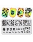 BeautyBigBang XL-01 ze stalowymi ćwiekami stemplowanie do paznokci polski Nail Art Shell owoce szablon obrazu stemplowanie pazno