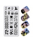 BeautyBigBang XL-01 ze stalowymi ćwiekami stemplowanie do paznokci polski Nail Art Shell owoce szablon obrazu stemplowanie pazno