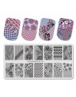 BeautyBigBang XL-01 ze stalowymi ćwiekami stemplowanie do paznokci polski Nail Art Shell owoce szablon obrazu stemplowanie pazno