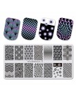 BeautyBigBang XL-01 ze stalowymi ćwiekami stemplowanie do paznokci polski Nail Art Shell owoce szablon obrazu stemplowanie pazno