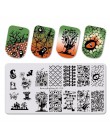 BeautyBigBang XL-01 ze stalowymi ćwiekami stemplowanie do paznokci polski Nail Art Shell owoce szablon obrazu stemplowanie pazno