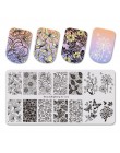 BeautyBigBang XL-01 ze stalowymi ćwiekami stemplowanie do paznokci polski Nail Art Shell owoce szablon obrazu stemplowanie pazno