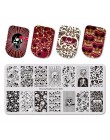 BeautyBigBang XL-01 ze stalowymi ćwiekami stemplowanie do paznokci polski Nail Art Shell owoce szablon obrazu stemplowanie pazno