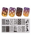 BeautyBigBang XL-01 ze stalowymi ćwiekami stemplowanie do paznokci polski Nail Art Shell owoce szablon obrazu stemplowanie pazno