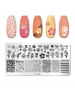 PICT YOU płytki do tłoczenia paznokci kolekcja tropikalna pieczątka na paznokcie szablony DIY płytka z obrazkiem narzędzie do pr